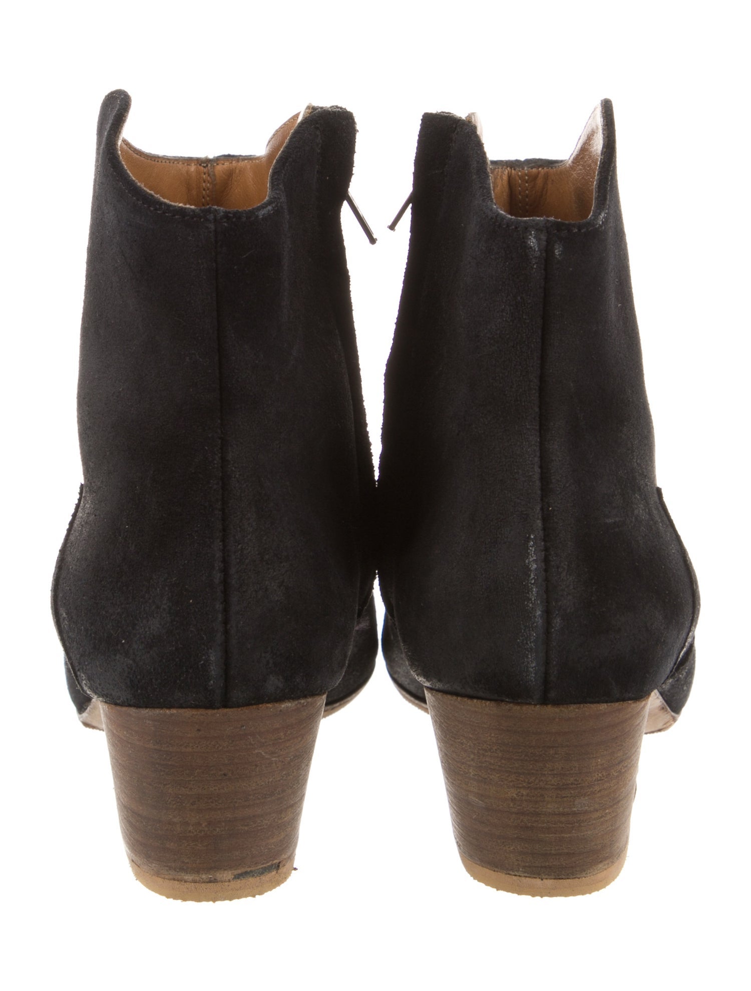 Isabel Marant Suede Western Boots